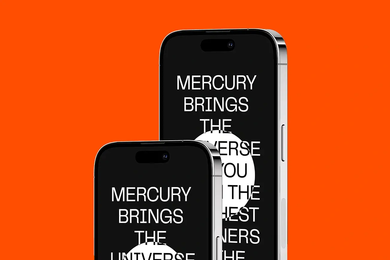 Mercury Website image